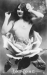Postcard: N. Boulanger, "La Rose" [The Rose].