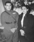 First wife, Elisa Godínez, and Batista during the November 1938 visit to Washington, D.C.