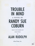 Cover page from book of Trouble in Mind written by Randy Sue Coleman