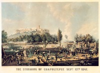 Figure 1.01 "The storming of Chapultepec Sept. 13th. 1847."