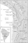 Bolivia lost all of its coastline after the War of the Pacific (1879-1884) to victorious Chile; Bolivia’s ally, Perú also lost territory to Chile.