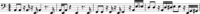 Example 3. Four measures of music in bass clef (single line)