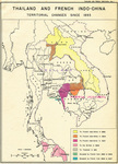 Postwar planning map of Southeast Asia.