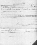 Figure 82 Draft registration for Lation Scott, 1917. Courtesy of the National Archives and Records Administration.