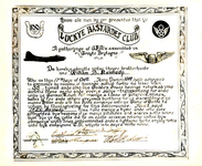 Lt. William Kennedy became a member of the “Luckye Bastardes Club” after completing his thirty-five-mission tour of duty.