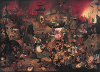 Fig. 11. A reproduction of Dulle Griet, painted by Pieter Bruegel the Elder.