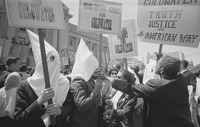 Fig. 15. A photo showing KKK members supporting Barry Goldwater’s nomination at the 1964 Republican National Convention in San Francisco.