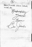 Figure 74 Letter from Lee Jacobs to Gov. Carlton, February 8, 1932. Courtesy of the State Archives of Florida.