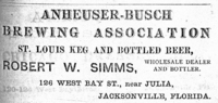 Webb's Jacksonville Directory, 1892.