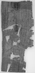Petition wegeneinesnichtzurückgezahlten Darlehens; Phebichis (Herakleopolites), 6. Juli 137 v. Chr. Black and white image of the back of a piece of papyrus with writing on it.