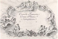 Invitation from Comédie Française. This engraved invitation is reproduced from the BCF.