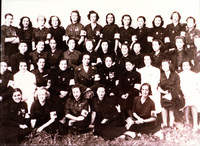 In August 1941, the first 40 nurses of the Women's Section arrived at Grafenwöhr in support of the Spanish Division. Spanish Army Museum, Madrid.