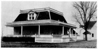 The "Square House," where Henry and Clara Ford resided from early 1889 to September, 1891
