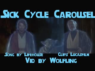 This video edits together footage from the Star Wars films that involve Obi-Wan Kenobi's relationship with both Luke and Anakin Skywalker. Such clips involve both a young Obi-Wan and the older version of him talking and fighting with Anakin (later Darth Vader), Luke, and other villains. There is also a compilation of death scenes from several of the films.