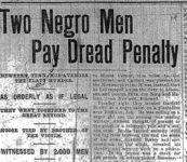 Headline, Memphis Evening Scimitar, October 9, 1902, p. 1.