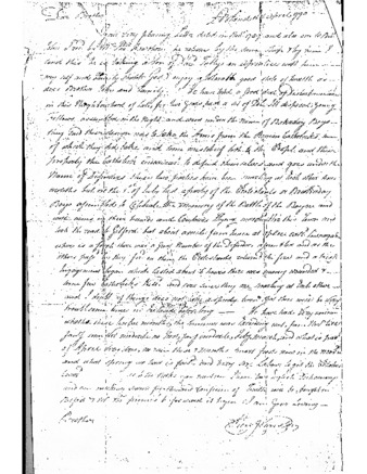 Chapter 4, Letter 2 Henry Johnston, Loughbrickland, County Down, to Moses Johnston, Leacock Township, Lancaster County, Pennsylvania, 16 April 1790