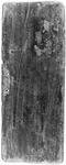 Schreibübungenzugriechischem Vertrags formular; Oxyrhynchites, VII n.Chr. Black and white image of a piece of papyrus with writing on it.