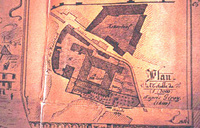 1840 plan of Unterlinden