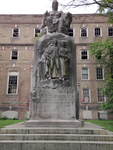 Color photograph of Pastorius and Germantown Founders Monument.