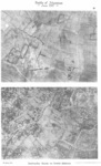 Photos 3 and 4, Destructive shoots on hostile batteries. These two photos show how accurate artillery fire could be. The first photo shows the effects of ordinary neutralizing fire; the second one shows the destroyed German positions. The roads were the other main target.