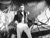 Paul Robeson in the film Song of Freedom in 1936. He wears a general’s coat similar to that of Emperor Jones.