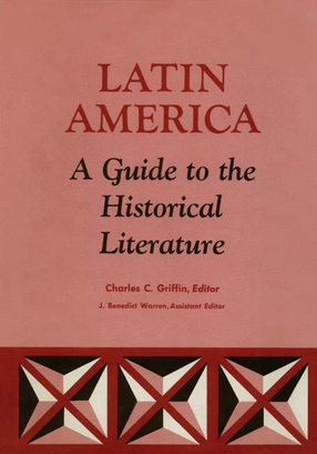 Cover image for Latin America: a guide to the historical literature