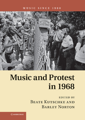 Cover image for Music and protest in 1968