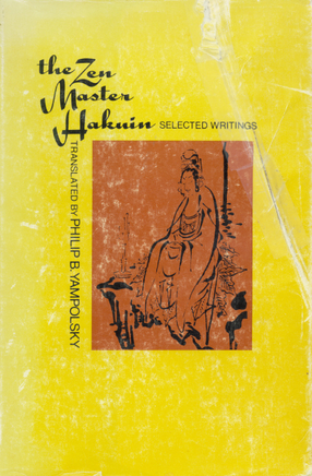 Cover image for The Zen Master Hakuin: selected writings