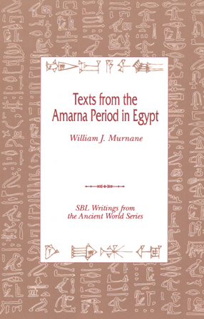 Cover image for Texts from the Amarna period in Egypt