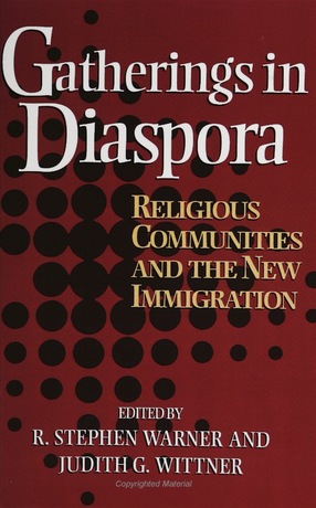 Cover image for Gatherings in diaspora: religious communities and the new immigration