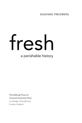 Cover image for Fresh: a perishable history