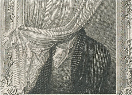 Chambers, Illustrations of the Author of Waverley, Frontispiece: detail.