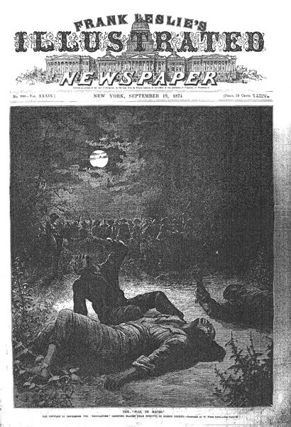 Cover, Frank Leslie's Illustrated Newspaper, September 19, 1874.
