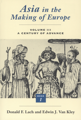 Cover image for Asia in the making of Europe, Vol. 3, Book 1