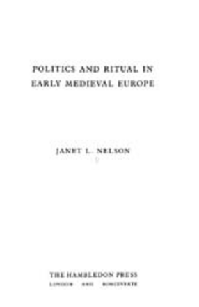 Cover image for Politics and ritual in early medieval Europe