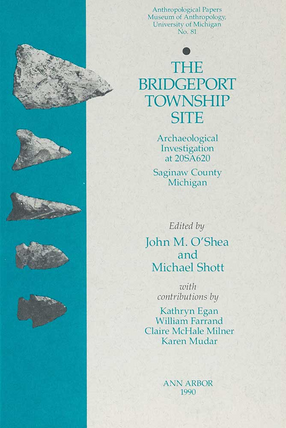 Cover image for The Bridgeport Township Site: Archaeological Investigation at 20SA620, Saginaw County, Michigan