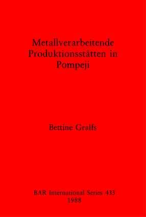Cover image for Metallverarbeitende Produktionsstätten in Pompeji