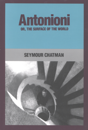 Cover image for Antonioni, or, The surface of the world