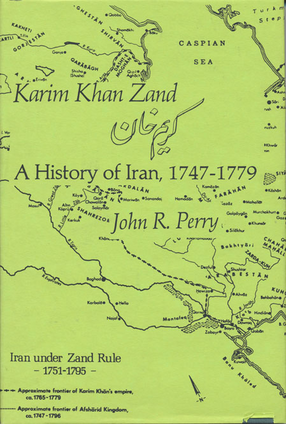 Cover image for Karīm Khān Zand: a history of Iran, 1747-1779