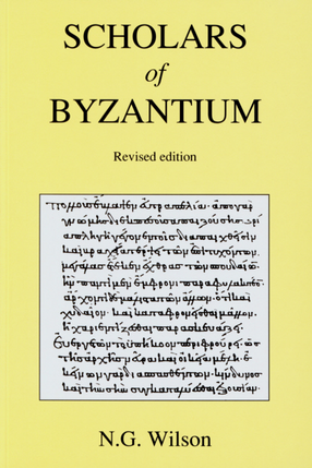 Cover image for Scholars of Byzantium