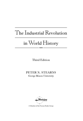 Cover image for The industrial revolution in world history