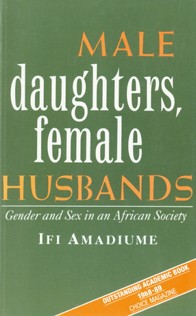 Cover image for Male daughters, female husbands: gender and sex in African society
