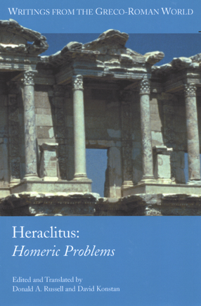 Cover image for Heraclitus: Homeric problems