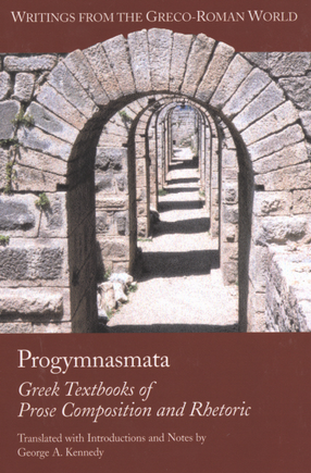 Cover image for Progymnasmata: Greek textbooks of prose composition and rhetoric