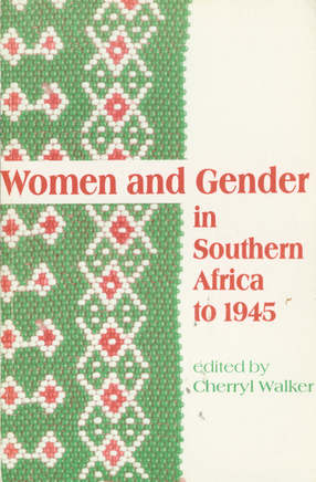 Cover image for Women and gender in southern Africa to 1945