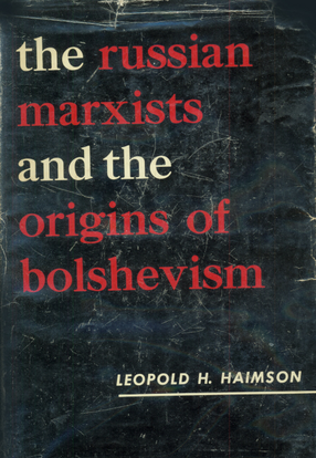 Cover image for The Russian Marxists &amp; the origins of Bolshevism