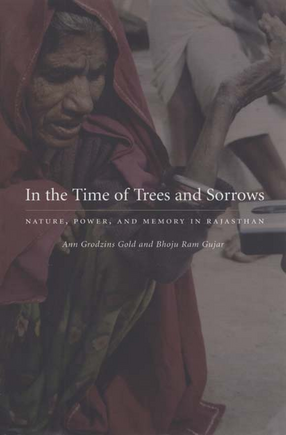 Cover image for In the time of trees and sorrows: nature, power, and memory in Rajasthan