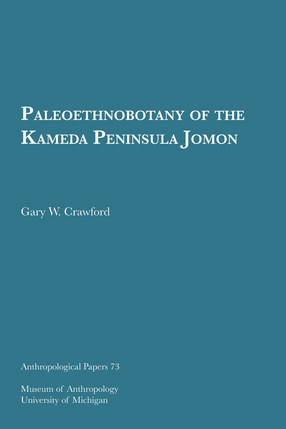 Cover image for Paleoethnobotany of the Kameda Peninsula Jomon