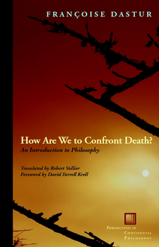 Cover image for How are we to confront death?: an introduction to philosophy