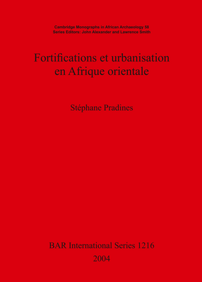 Cover image for Fortifications et urbanisation en Afrique orientale